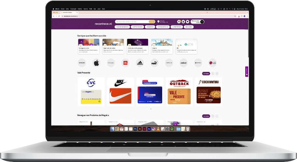 Plataforma Laptop Mockup